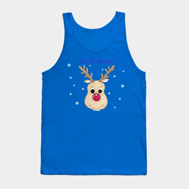 Let it Snow....well maybe lol Tank Top by Keatos